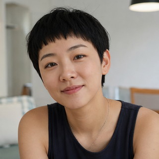 小夏的AI合成人物头像